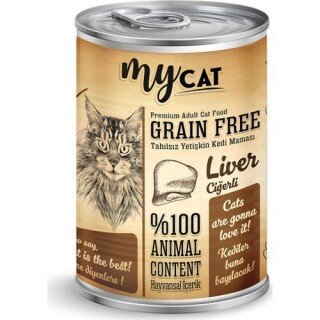 Mycat Tahılsız Yetişkin Ciğerli 415 gr Kedi Maması kullananlar yorumlar